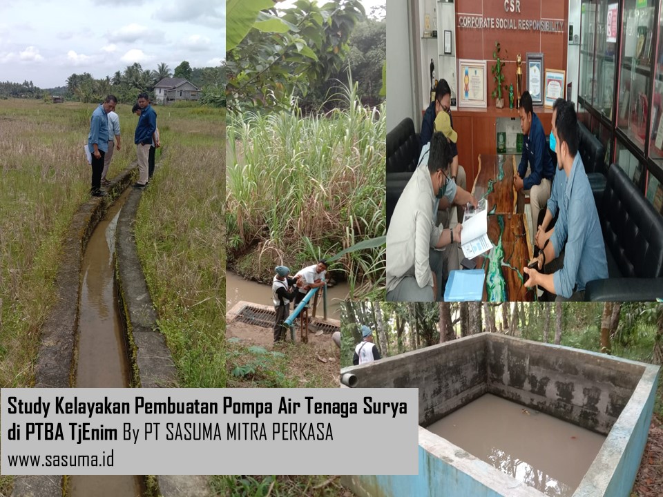 Study Kelayakan Pompa Air Tenaga Surya PTBA